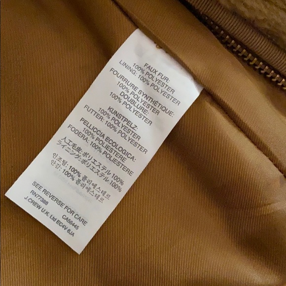 J. Crew faux fur vest! - Picture 11 of 12